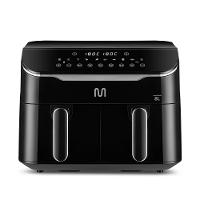 Fritadeira Elétrica sem óleo Air Fryer 8L Preta com 2 Gavetas 2500W 220V Multi - GO220 - 1