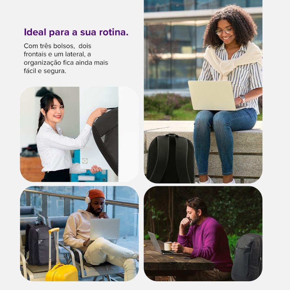 Mochila Intellect Para Notebook 15.6 Targus - TBB565 - 5