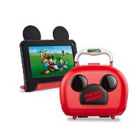Combo Tablet Infantil Multi Mickey 7 Pol. 4GB RAM 64GB + Case + Maleta Mickey Construtor Com 8 Acessórios - NB413K - 1