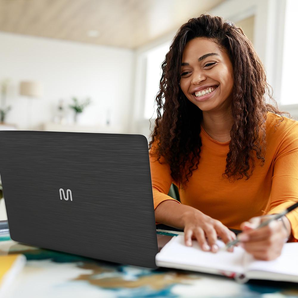 Notebook Ultra, Linux, 15,6 Pol. HD, Intel Celeron, 240GB SSD/ 8GB RAM, Cinza Escovado - UB262 - 3