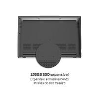 Notebook Ultra, Linux, 15,6 Pol. HD, Intel Celeron, 240GB SSD/ 8GB RAM, Cinza Escovado - UB262 - 6