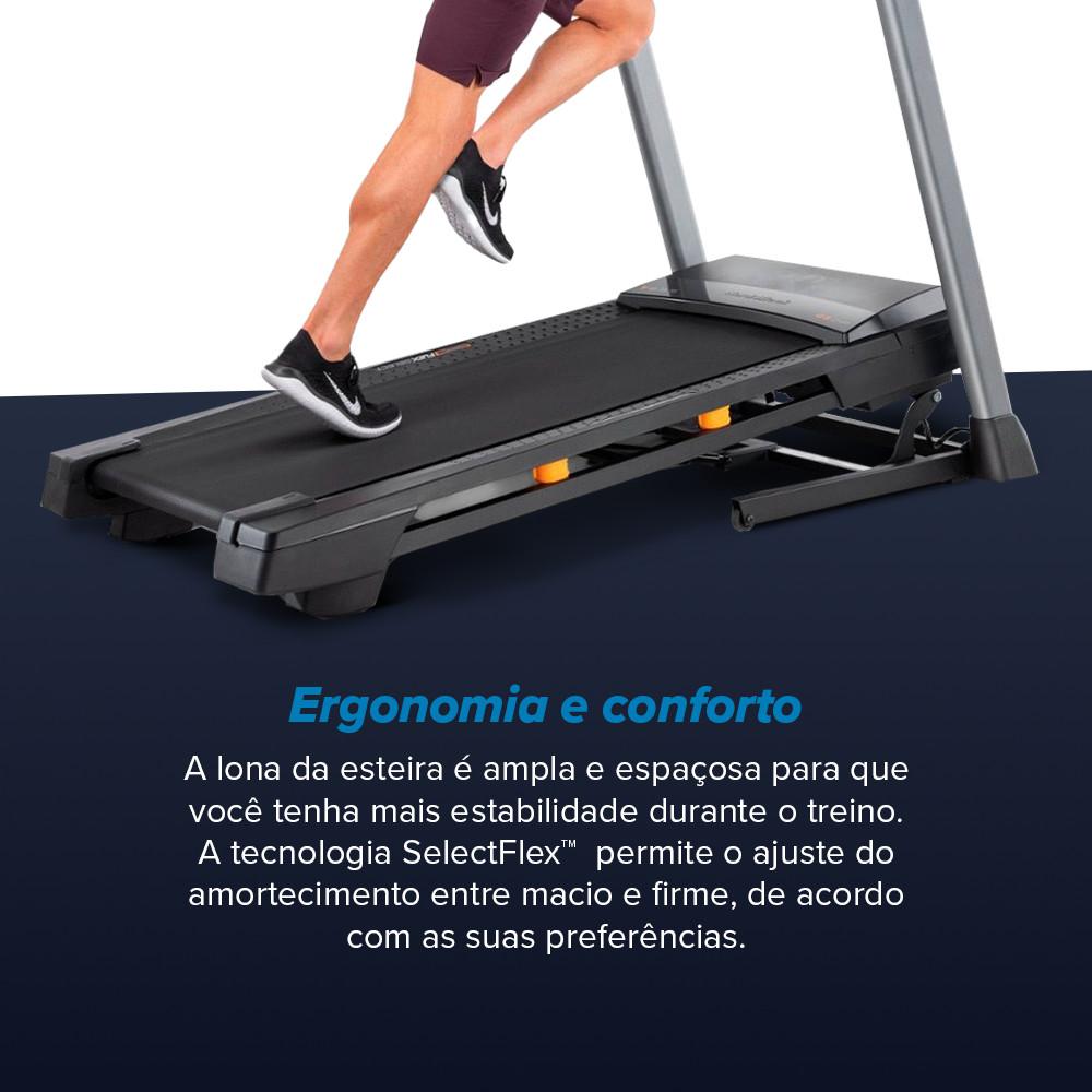 Esteira Ergométrica NordicTrack T6.5 dobrável integração iFIT Bluetooth velocidade ajustável - GY095 - 3