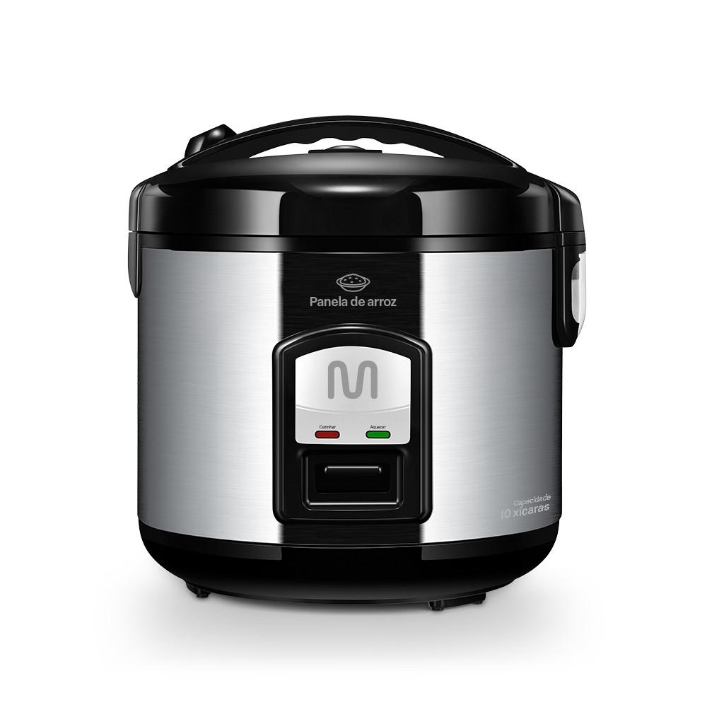 Panela de Arroz 10 Xícaras 220v-700w Inox Multi - GO006 - 1