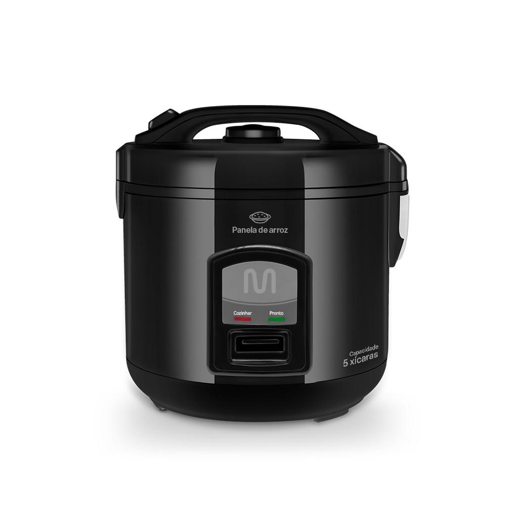 Panela De Arroz 5 Xícaras 220v-400w Preta Multi - GO004 - 1