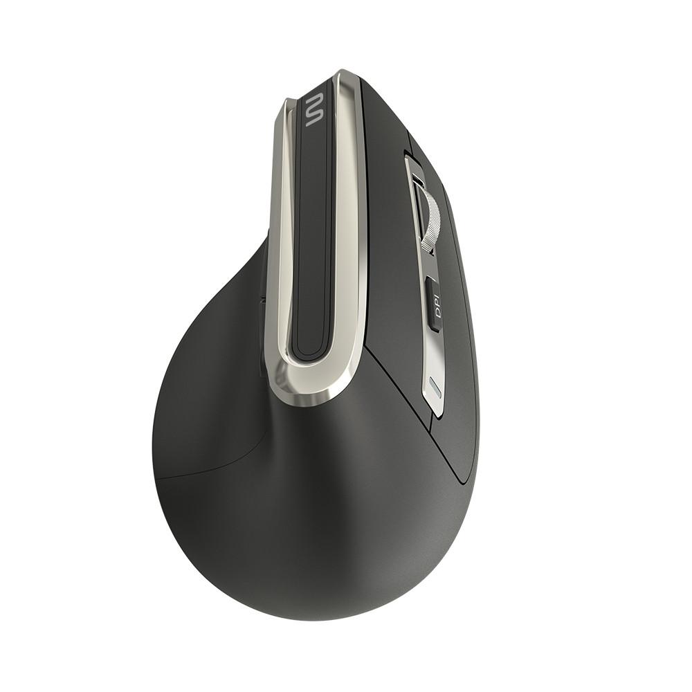 Mouse Sem Fio MS900 Clique Silencioso Bluetooth e USB 3200dpi Ajustável 6 Botões Recarregável Preto Multi - MO382 - 1