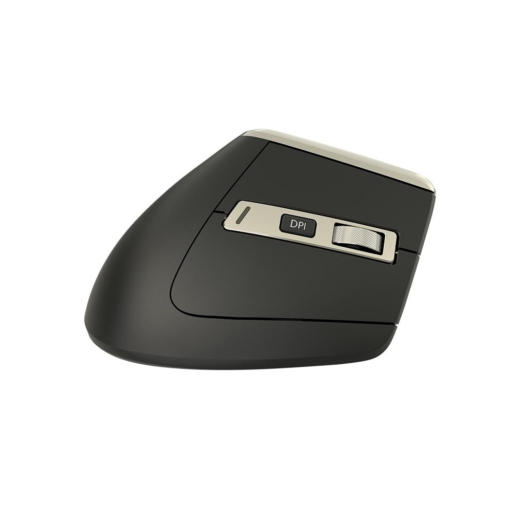 Mouse Sem Fio MS900 Clique Silencioso Bluetooth e USB 3200dpi Ajustável 6 Botões Recarregável Preto Multi - MO382 - 2