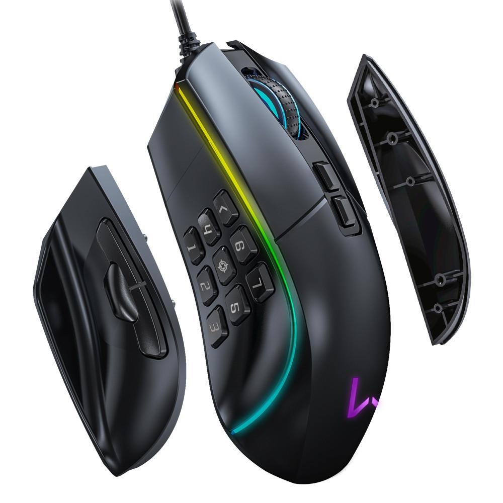 Mouse Gamer Rolf 14 Botões Com Fio 10000DPI Warrior - MO420 - 6