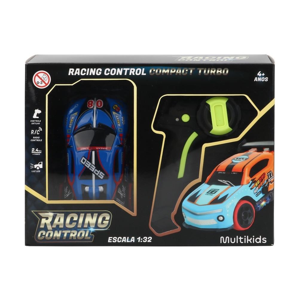 Carro de Corrida Turbo de Controle Remoto Com Luz Led Multikids - BR2290 - 3