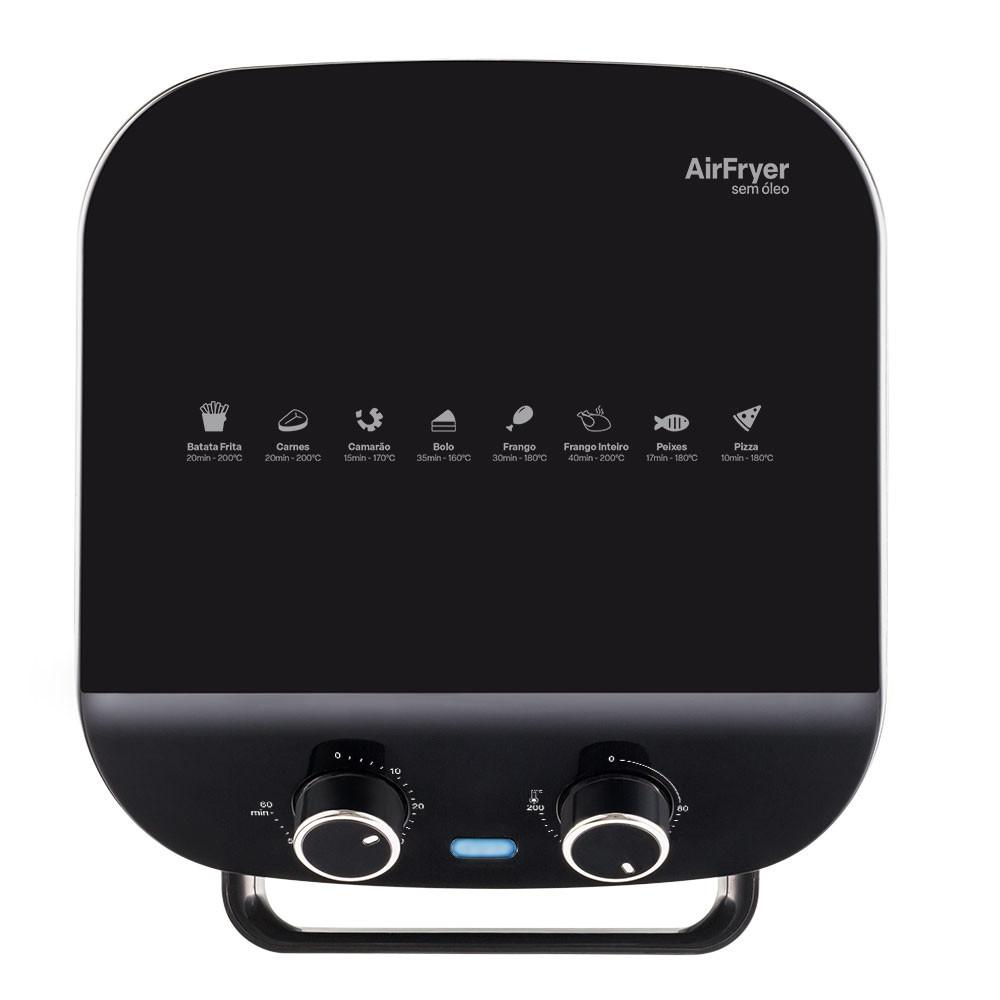 Forno Elétrico Air Fryer 12L 1700W-220V Preto Multi - GO228 - 4