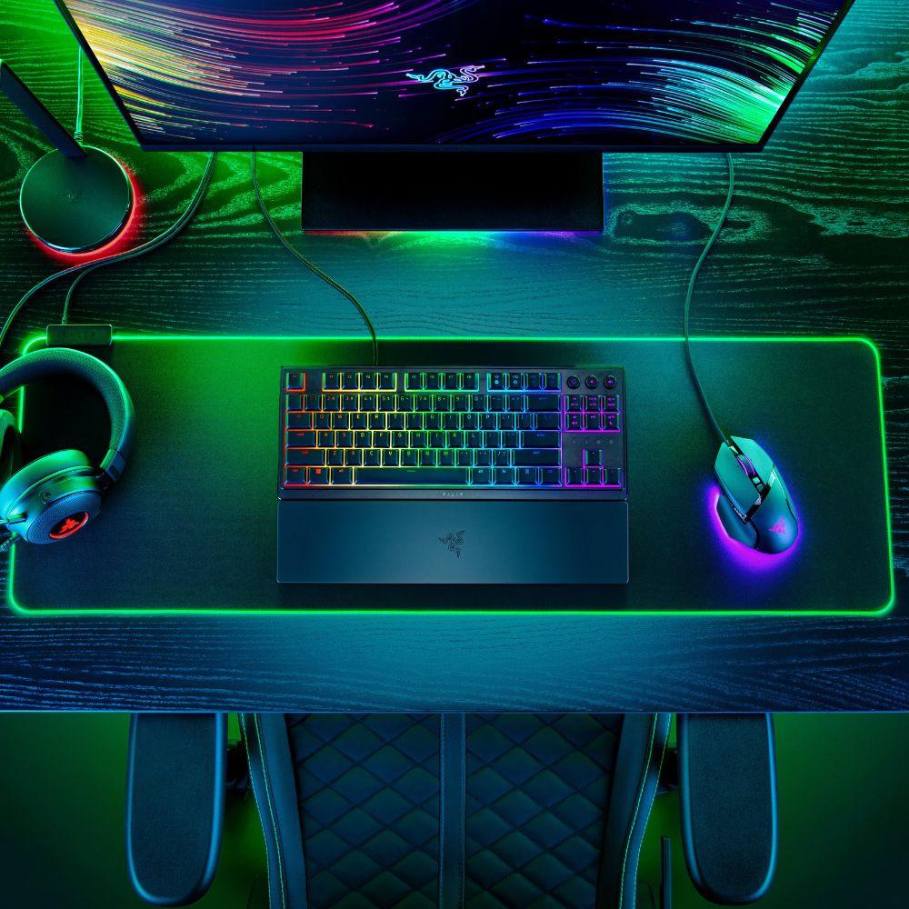 Teclado Ornata V3 Tenkeyless Razer Preto - RZ0304880200 - 8