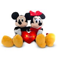 Pelúcia  Disney Mickey e Minnie Dia dos Namorados  Multikids - BR2429 - 1