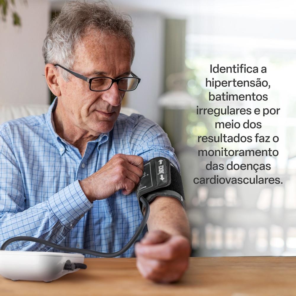 Aparelho Medidor de Pressão Arterial Digital de Braço Multi Saúde - HC473E - 4