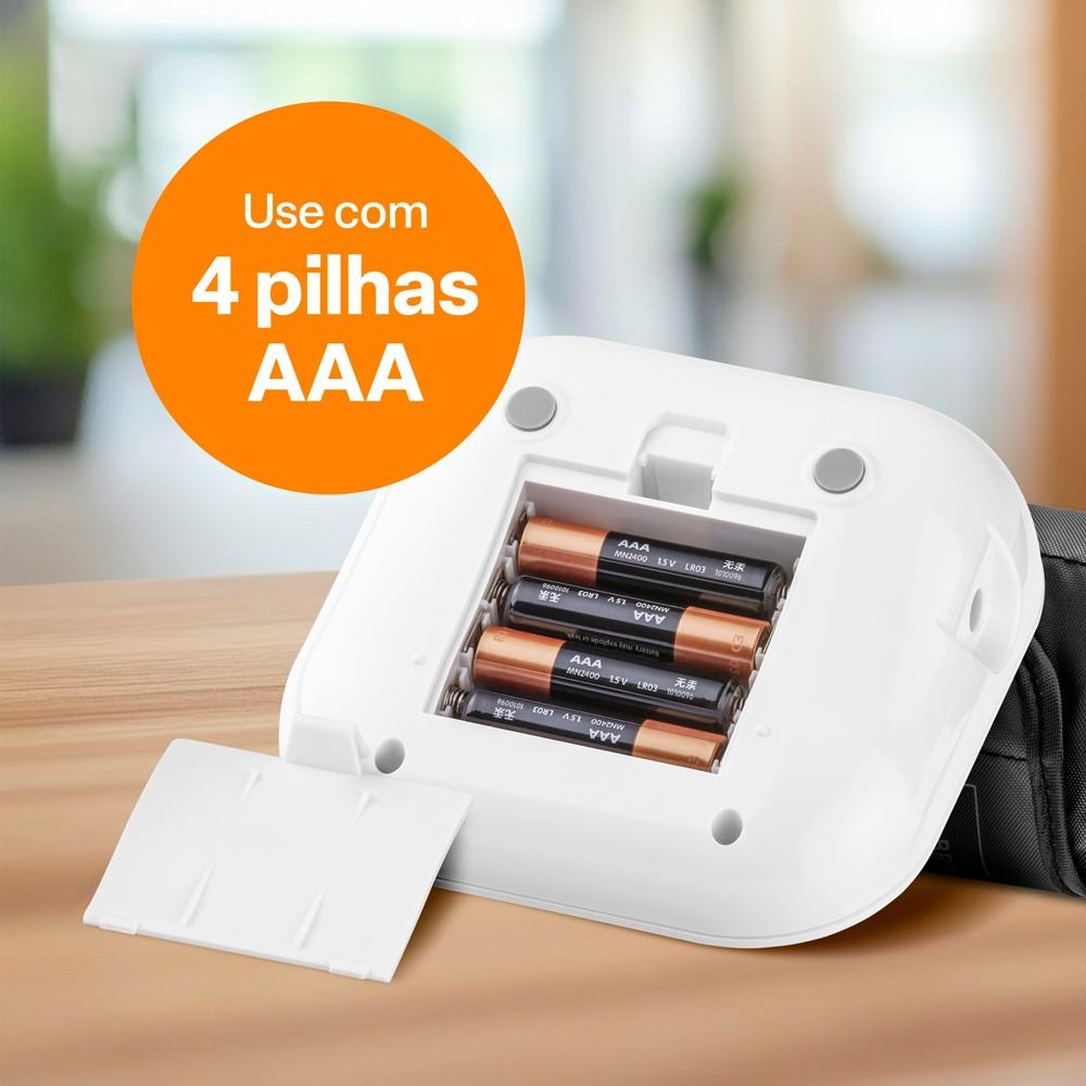 Aparelho Medidor de Pressão Arterial Digital de Braço Multi Saúde - HC473E - 7