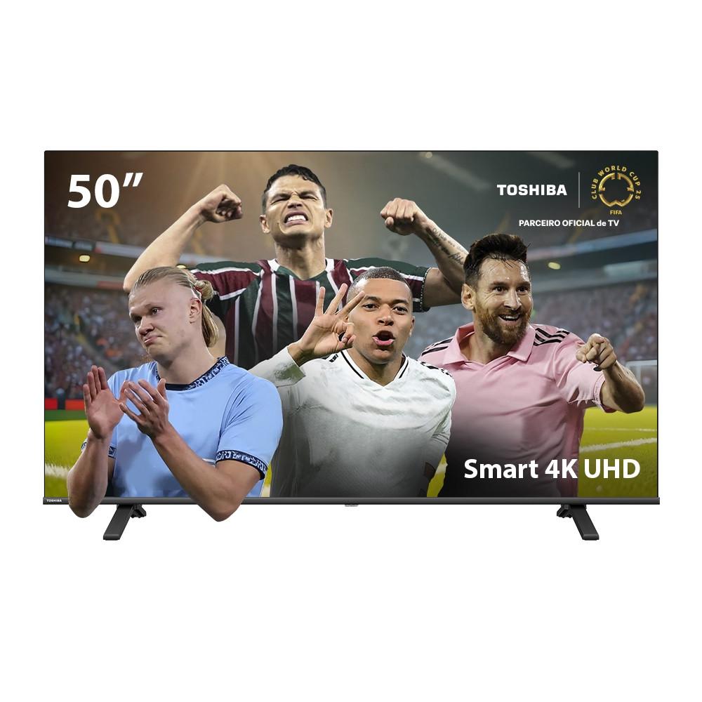 Smart TV DLED 50 4K Toshiba 50C350NS VIDAA 3 HDMI 2 USB Wi-Fi - TB029M - 1