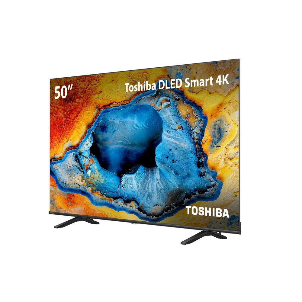 Smart TV DLED 50 4K Toshiba 50C350NS VIDAA 3 HDMI 2 USB Wi-Fi - TB029M - 2