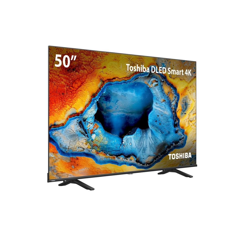 Smart TV DLED 50 4K Toshiba 50C350NS VIDAA 3 HDMI 2 USB Wi-Fi - TB029M - 3