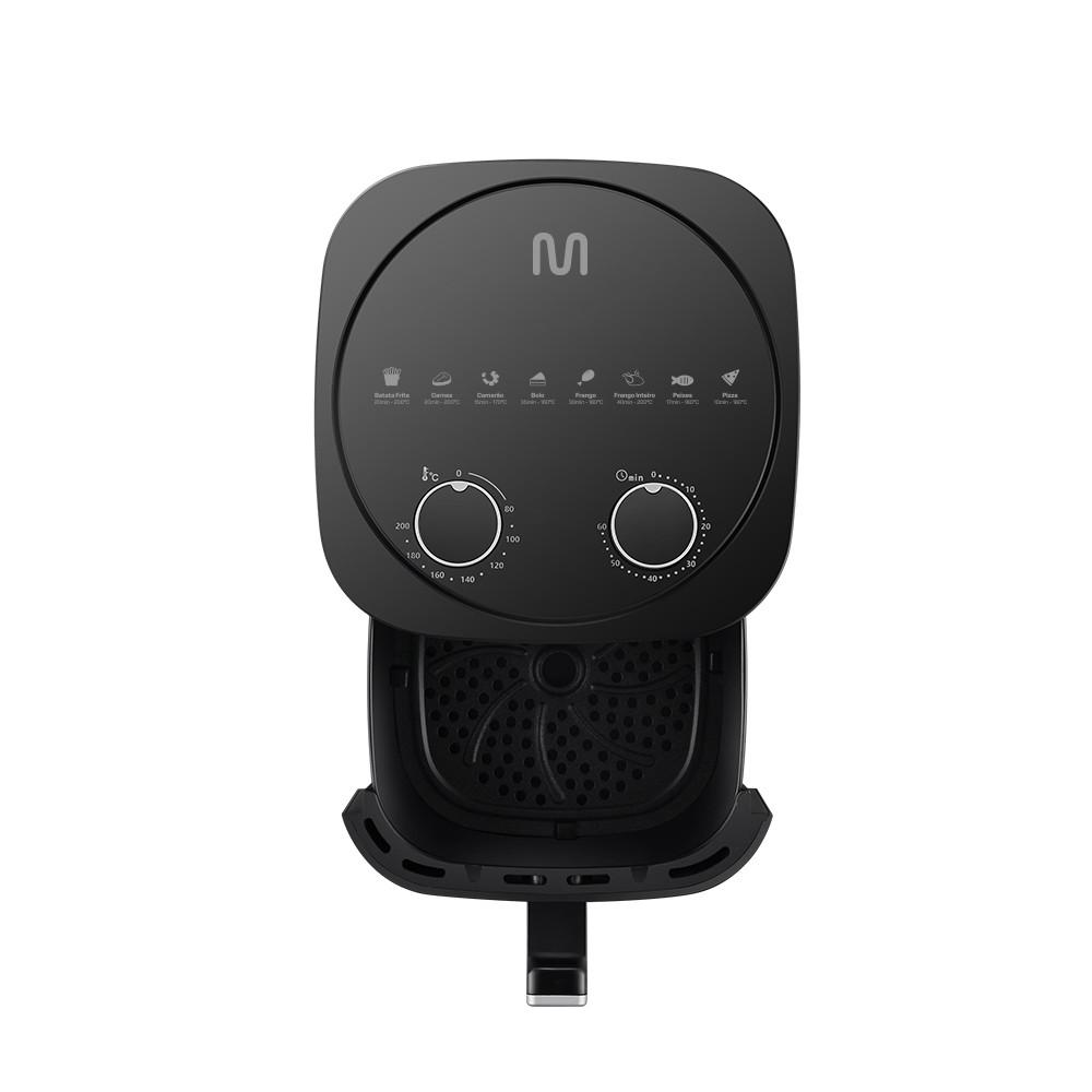 Fritadeira Elétrica sem Óleo Air Fryer 3,5L 1350W 127V Preta Multi - GO229 - 4