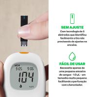 Kit 200 Tiras de Glicemia Care Plus Multi Saúde - HC4891K - 3