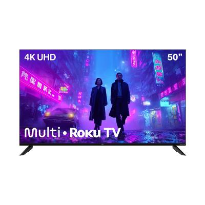 Smart TV DLED 50 4K Multi Roku 4HDMI 2USB Wi-Fi