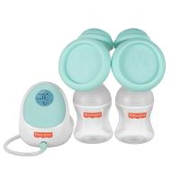 Kit Bombinha de Leite Elétrica Dupla Fisher Price + 3 Frascos pra Armazenar Leite - BB1224K - 2