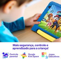 Tablet Infantil Patrulha Canina Wi-fi 6GB RAM 64GB Tela 8 Pol. Android 13 Octa-core Multi - NB440 - 5