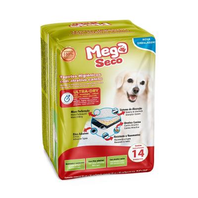 Tapete Higiênico Mega Seco 14 und 65x60cm Blue - PP443