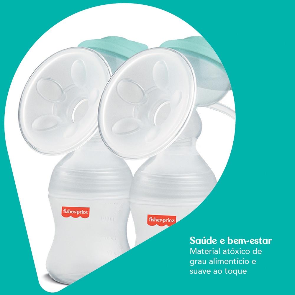 Bomba tira leite Elétrico Duplo Moms Essentials Fisher-price - BB1224 - 3