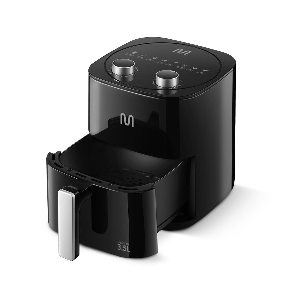 Fritadeira Elétrica Air Fryer 3,5L 1350W 220V Preta Multi - GO230 - 3