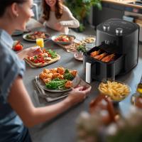 Fritadeira Elétrica Air Fryer 3,5L 1350W 220V Preta Multi - GO230 - 10