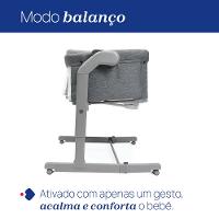 Berço Chicco Next2me Magic Evo de 0-9kg Cinza - 7087041720000 - 3