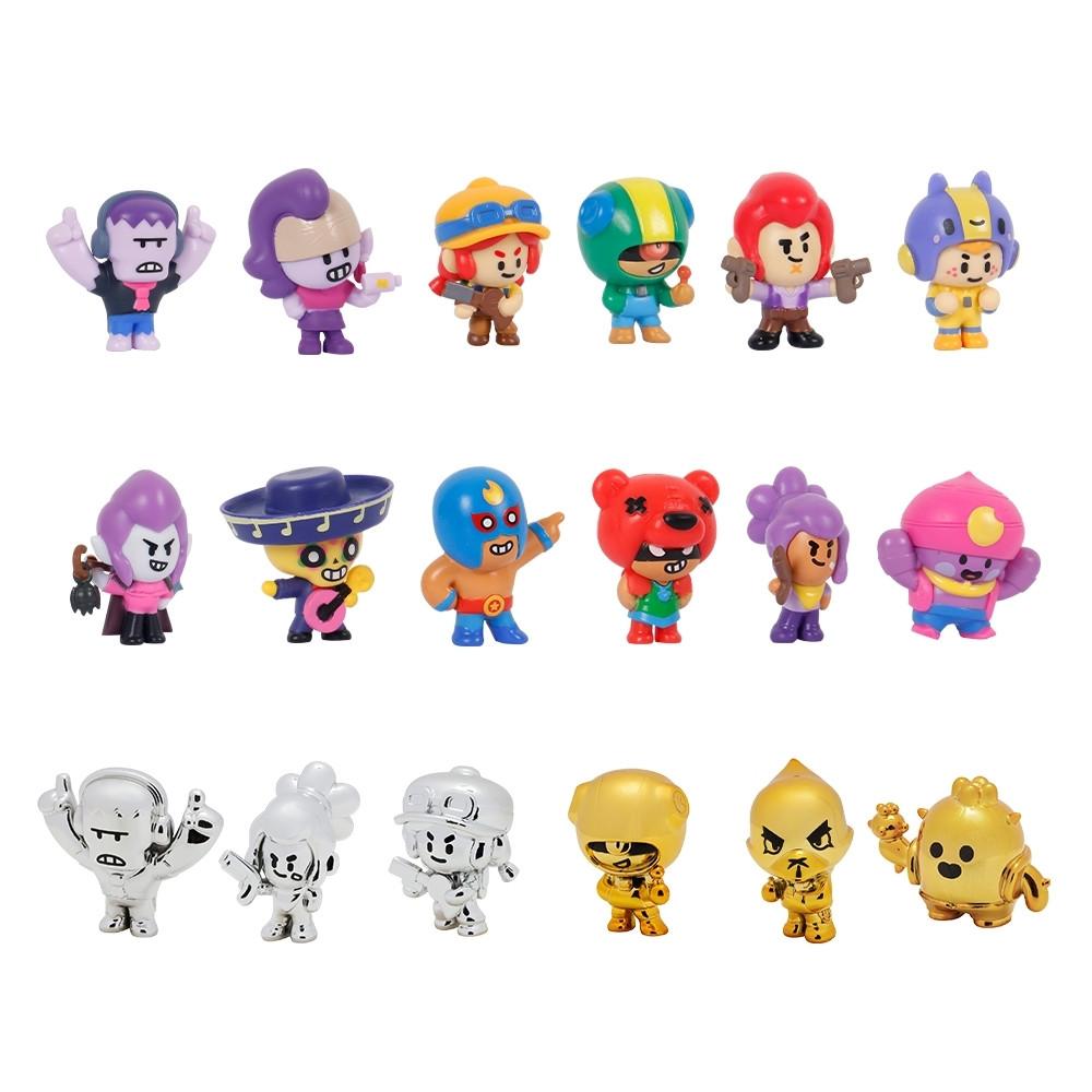 Bonecos Brawl Stars S3 Pack Sortido Multikids - BR2366 - 1