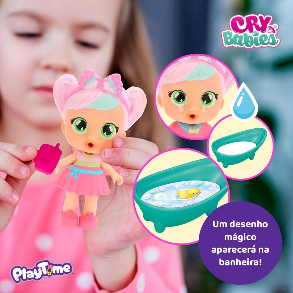 Boneca Cry Babies Playtime Banheiro da Bella Multikids - BR2467 - 3