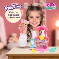 Boneca Cry Babies Playtime Banheiro da Bella Multikids - BR2467 - 2