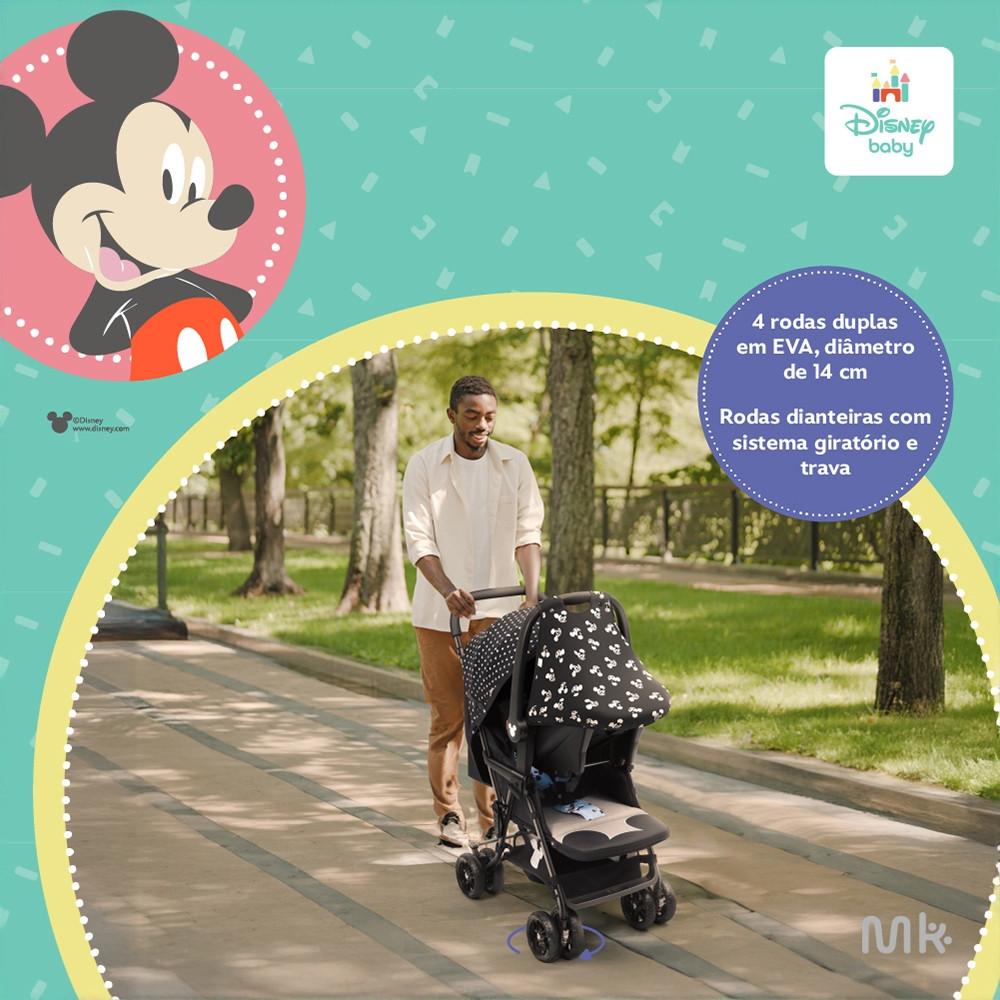 Carrinho de Passeio Para Bebe mickey buggy 0 - 15 kg - BB495 - 4