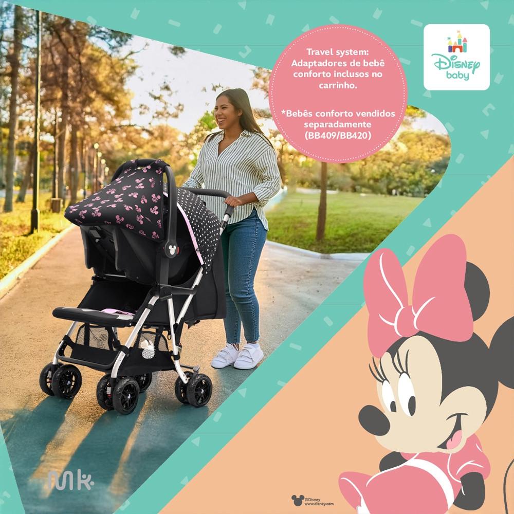 Carrinho de Passeio Para Bebe mickey buggy 0 - 15 kg - BB495 - 5