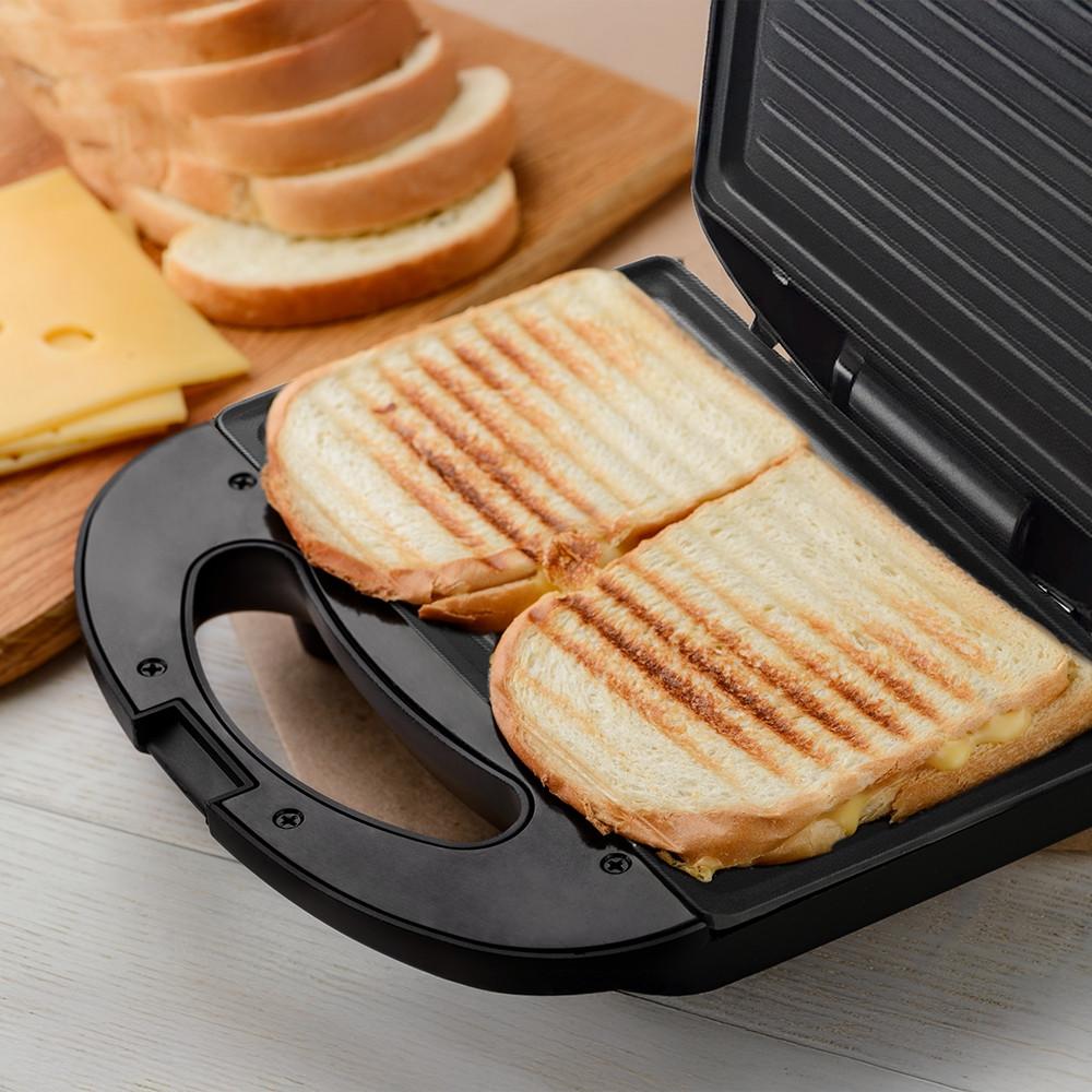 Sanduicheira Tostex Grill Chapa Antiaderente Dupla Ondulada 220v 750w Multi - GO068 - 6