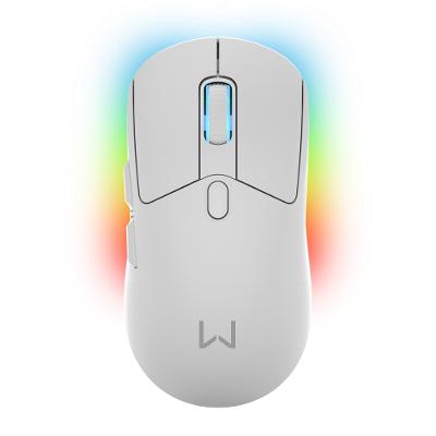 Mouse Magnus (Wireless) com Base Branco Warrior - MO422