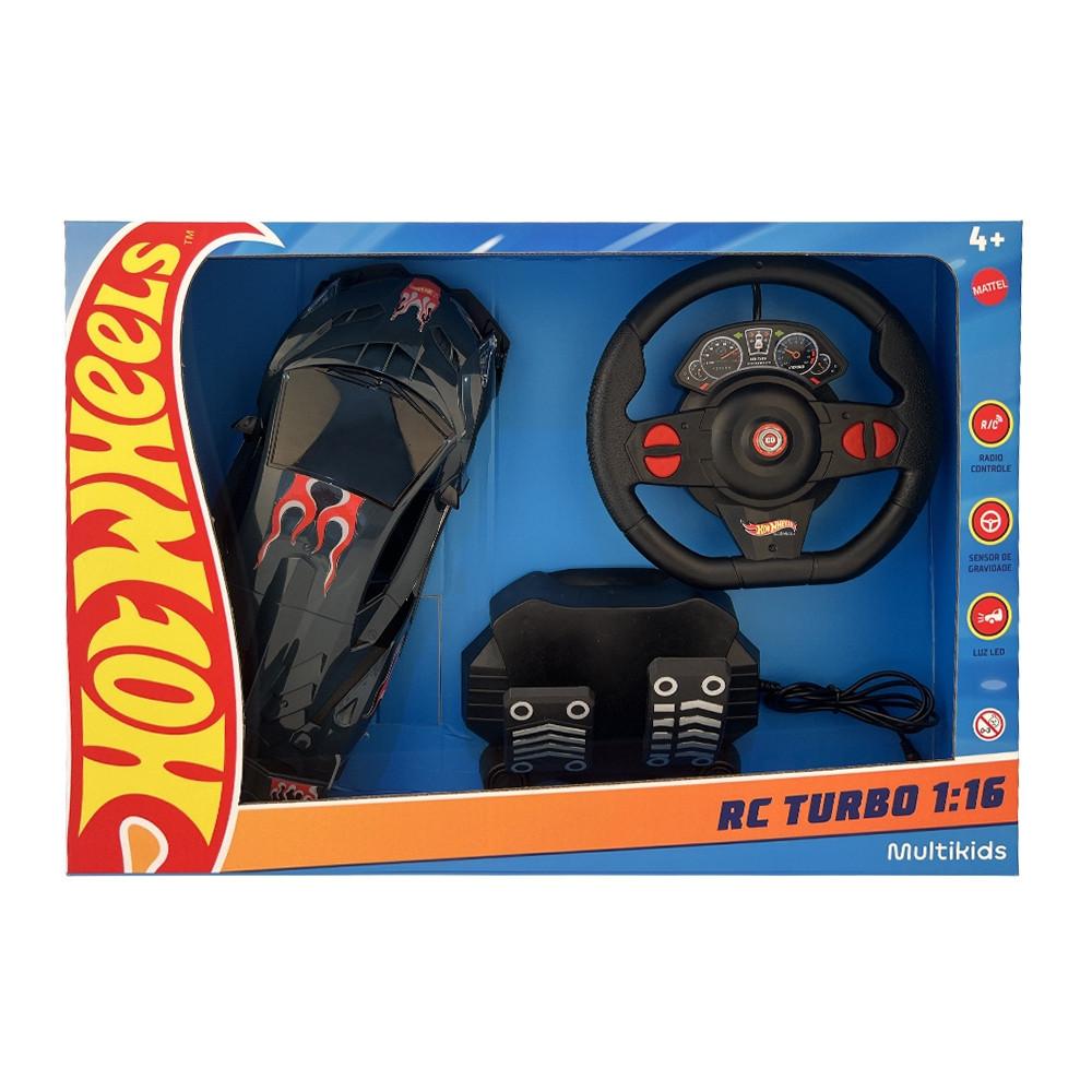 Carro de Controle Remoto Hot Wheels Turbo Multikids - BR2445 - 3
