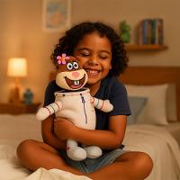 Sandy Bochechas Pelúcia Bob Esponja Multikids - BR2514 - 3