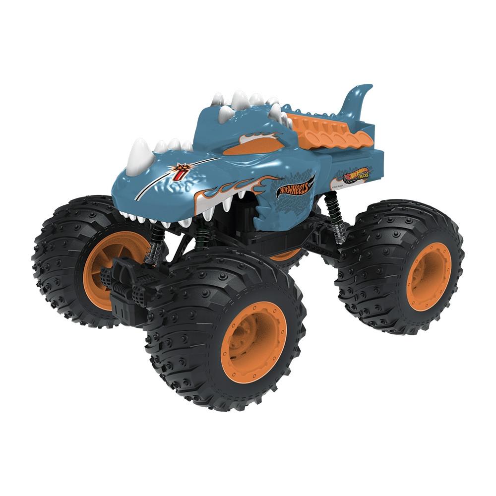 Monster Truck Dino Thunder de Controle Remoto Hot Wheels 1:24 Multikids - BR2531 - 2