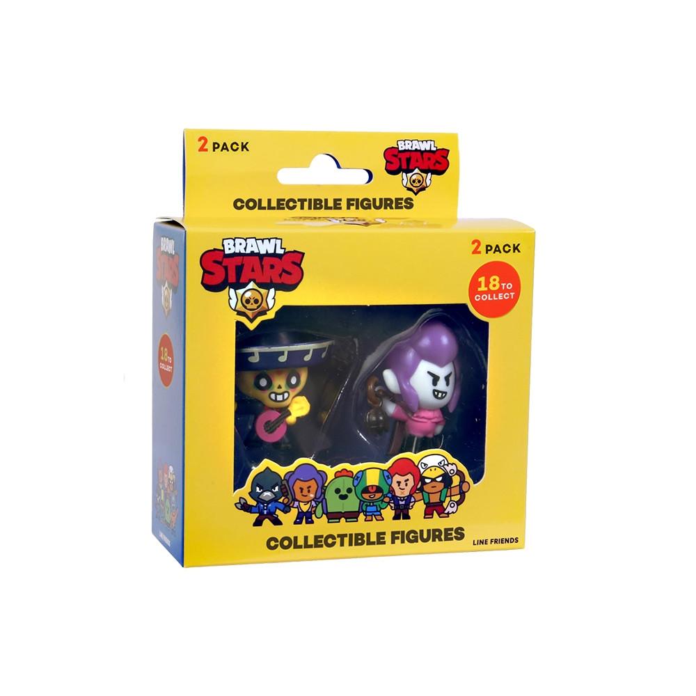 Bonecos Brawl Stars 2 Pack Sortido Multikids - BR2365 - 2