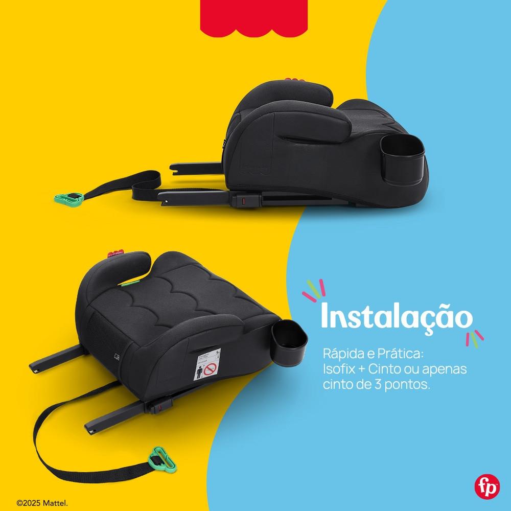 Assento de Elevação Booster Preto  i-Fit Plus Fisher-Price - BB730 - 5