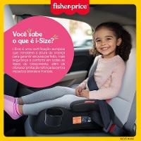 Assento de Elevação Booster Preto  i-Fit Plus Fisher-Price - BB730 - 2