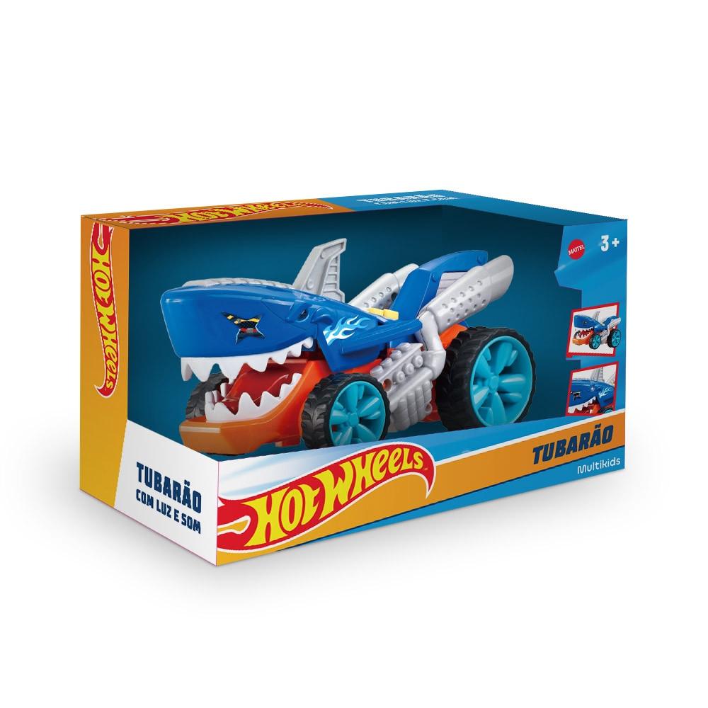 Hot Wheels Carros Tubarão Com Luz e Som - BR2483 - 1
