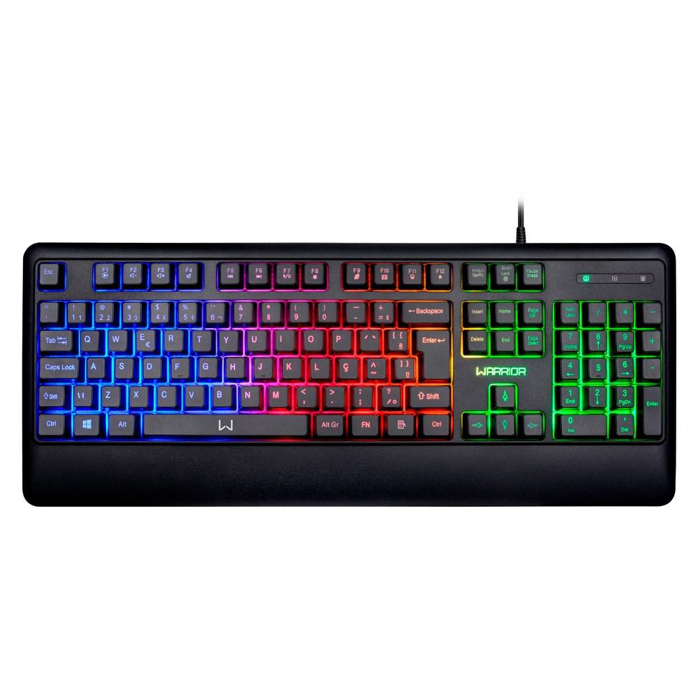 Teclado Legacy Membrana Com Fio Preto Warrior - TC315 - 1