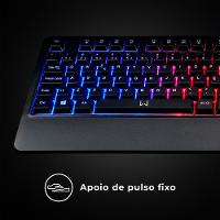 Teclado Legacy Membrana Com Fio Preto Warrior - TC315 - 3