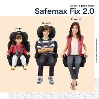 Cadeirinha Infantil para carro Safemax Fix 2.0 Isofix 9-36 Kg Preta Litet - BB459 - 3