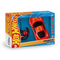 Carrinho de Controle Remoto Hot Wheels 4 Canais Vermelho Com Luz - BR2472 - 4