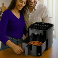 Fritadeira Elétrica Air Fryer 4,2L 1350W MF1420 127v Preta Multi - GO252 - 7