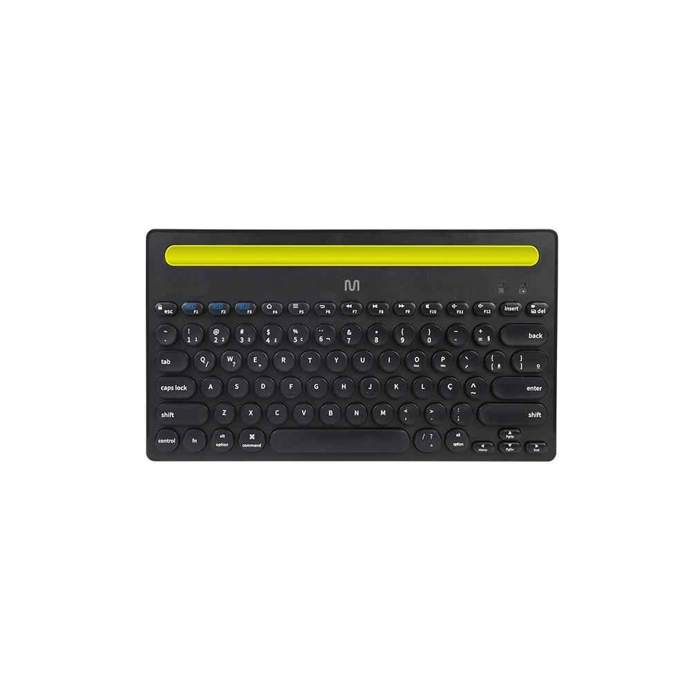 Teclado sem Fio Slot com Conexão Bluetooth Preto Multi - TC284 - 1